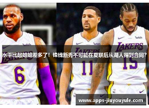 水平比起姐姐差多了！锋线新秀不可能在夏联后从湖人得到合同？